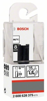 Пазовая фреза 8 mm, D1 14 mm, L 20 mm, G 51 mm 2608628375